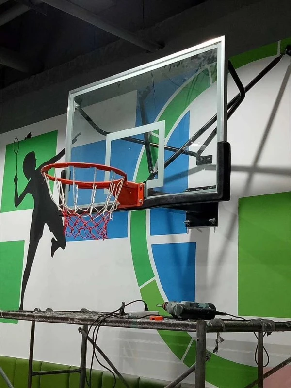 Wall Mounted Basketball Hoop