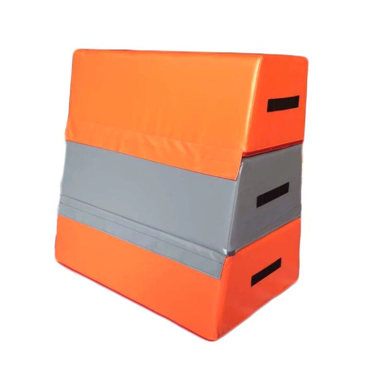 Yumşaq Üç bölməli Kvadrat üstü atlama qutusu